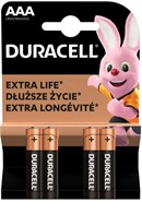 AAA / LR03 Duracell batteri (4 stk.)
